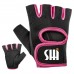 Women’s Padded Grip Fingerless Gym Gloves for Weight Lifting, Cross Training, Exercise Bikes GG-051